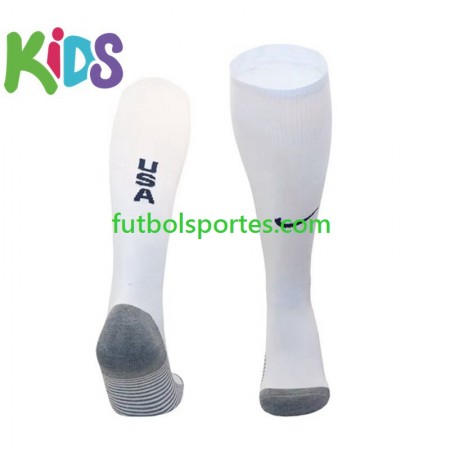 Estados Unidos Niño Primera Calcetines de Futbol 2024/2025